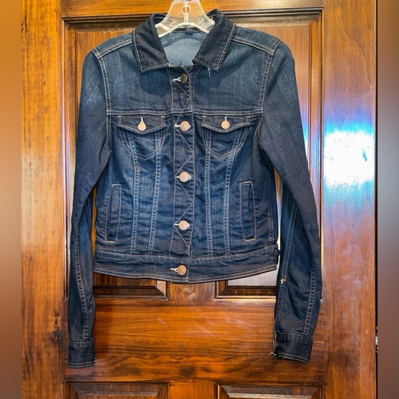 American Eagle Outfitters Jackets & Blazers - American Eagle: Denim Blue Women's Jacket
